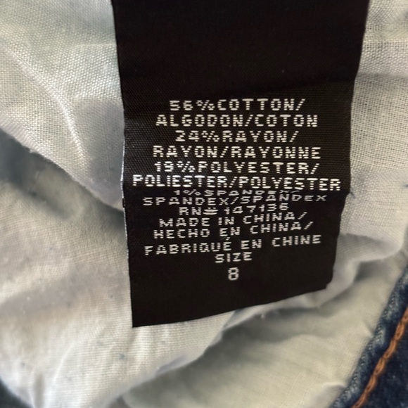1822 Denim Size 8 Blue Women’s Jeans - Picture 6 of 13